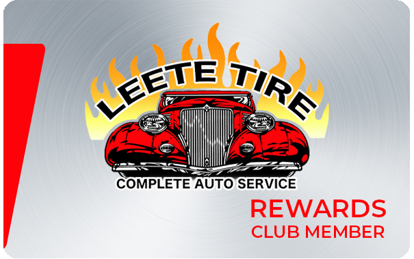 Leete Tire Reward Club Membership